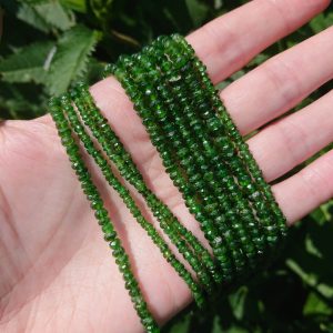 Chroomdiopside Grof facet